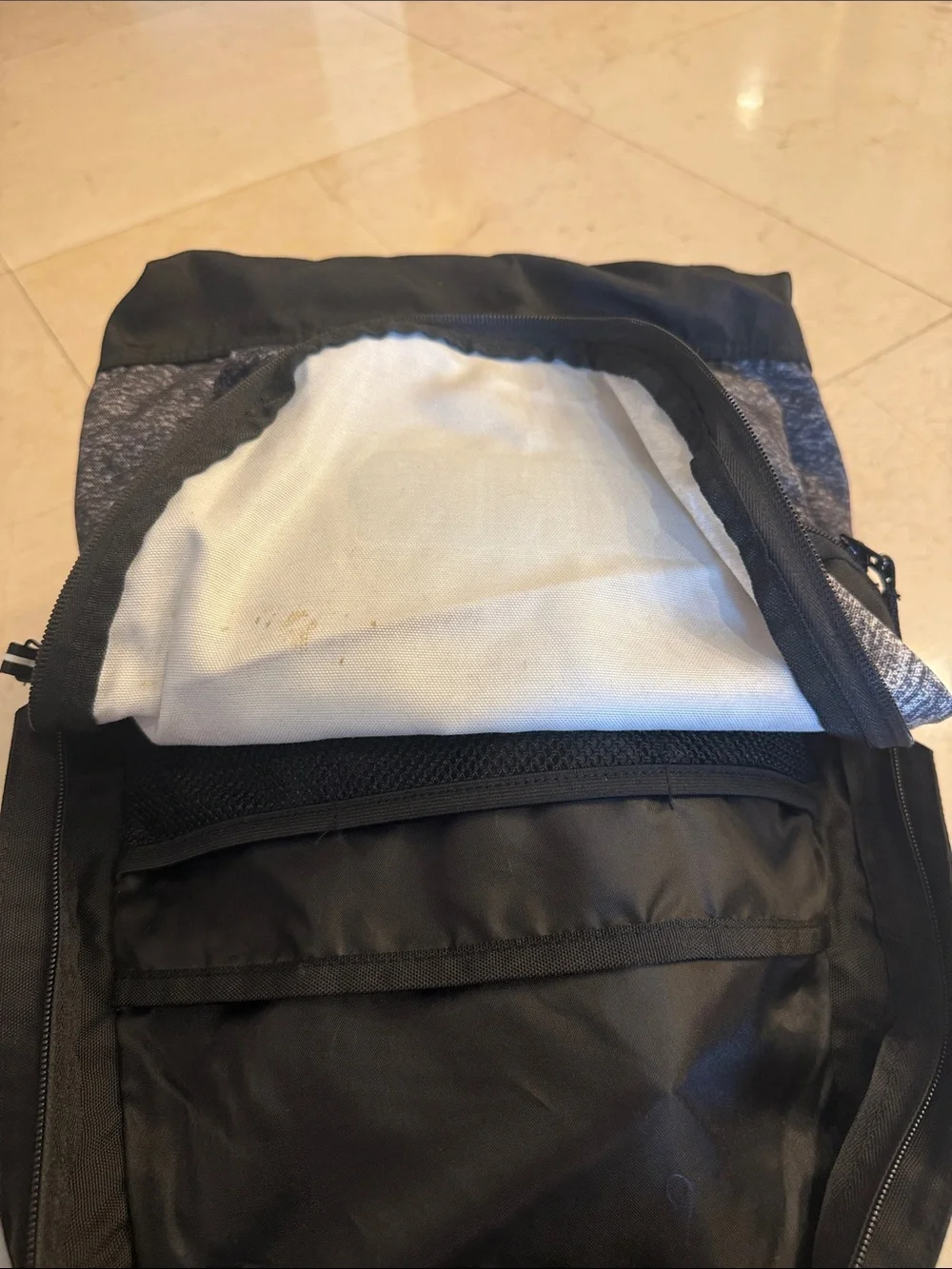 PINK Victoria's Secret Gray Heather & Black Men's Backpack